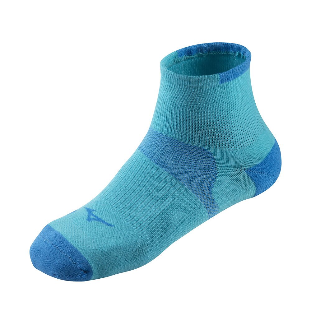 Mizuno Women's Drylite Race Mid Running Socks Blue (J2GX9A5021-CMI)